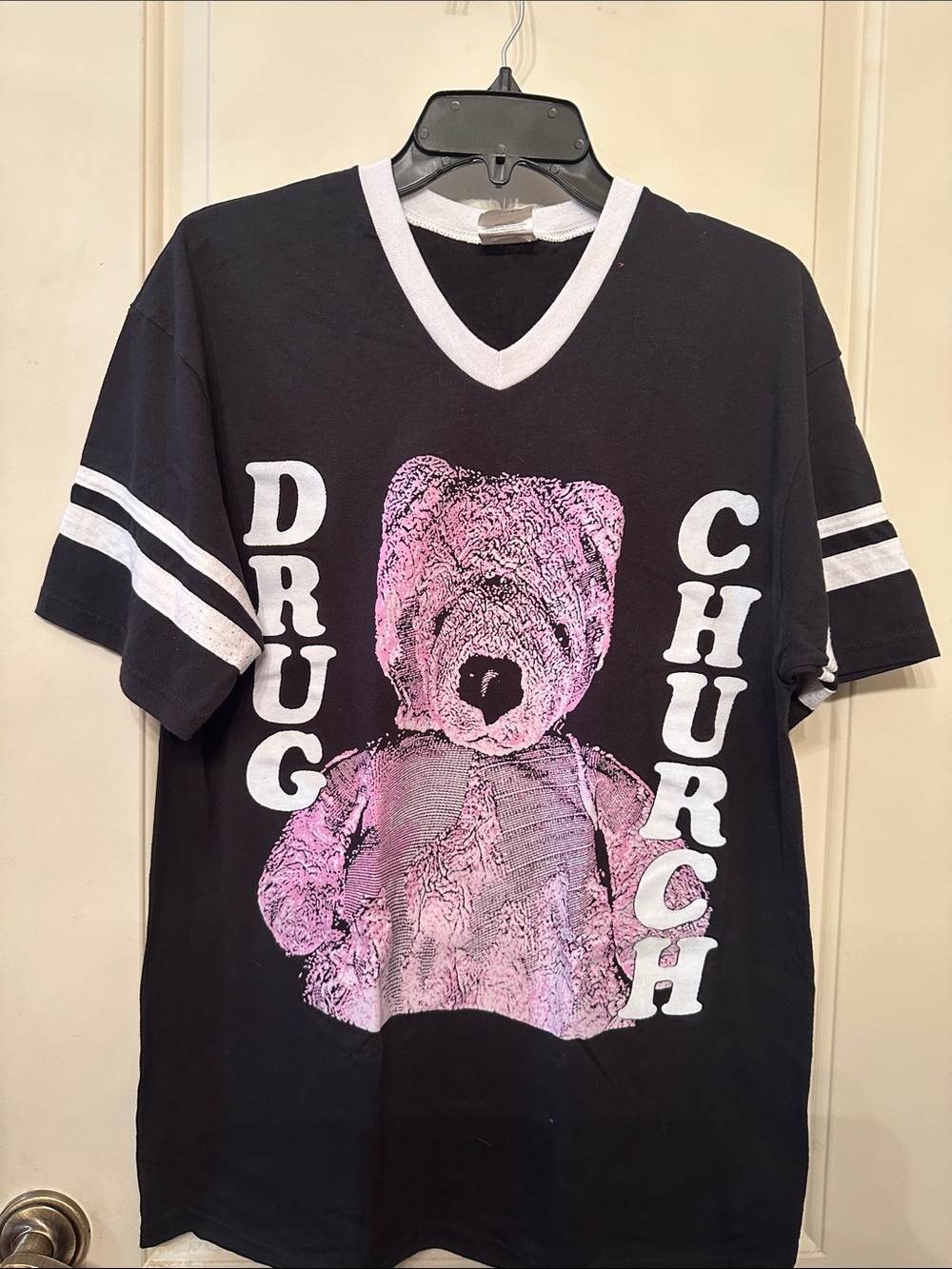 Drug Church Ringer with Pink Teddy